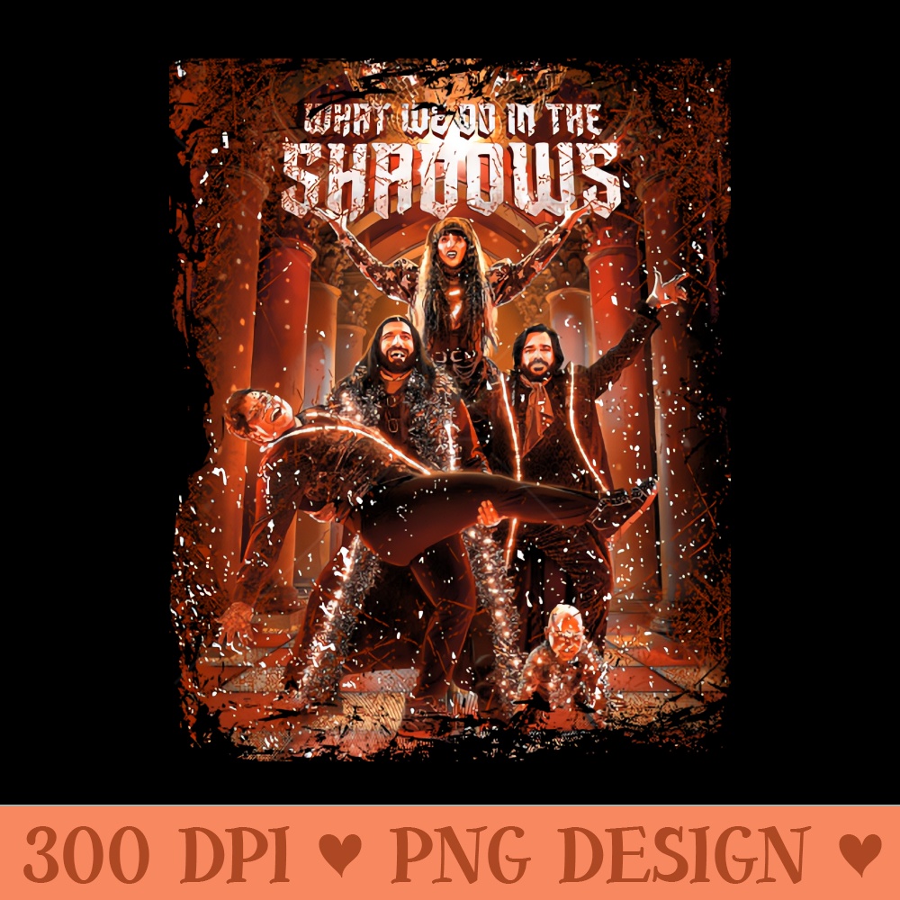 Horror Art What We Do - PNG Clipart - High Quality 300 DPI