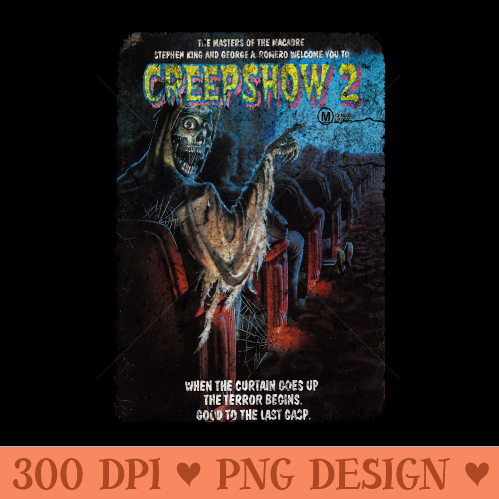 Vintage Creepshow - PNG Downloadable Resources - Flexibility