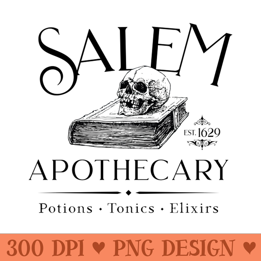 Salem Apothecary - PNG Image Downloads - Customer Support