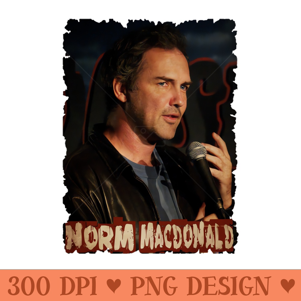 Norm Macdonald Vintage - Vector PNG Download - Latest Updates