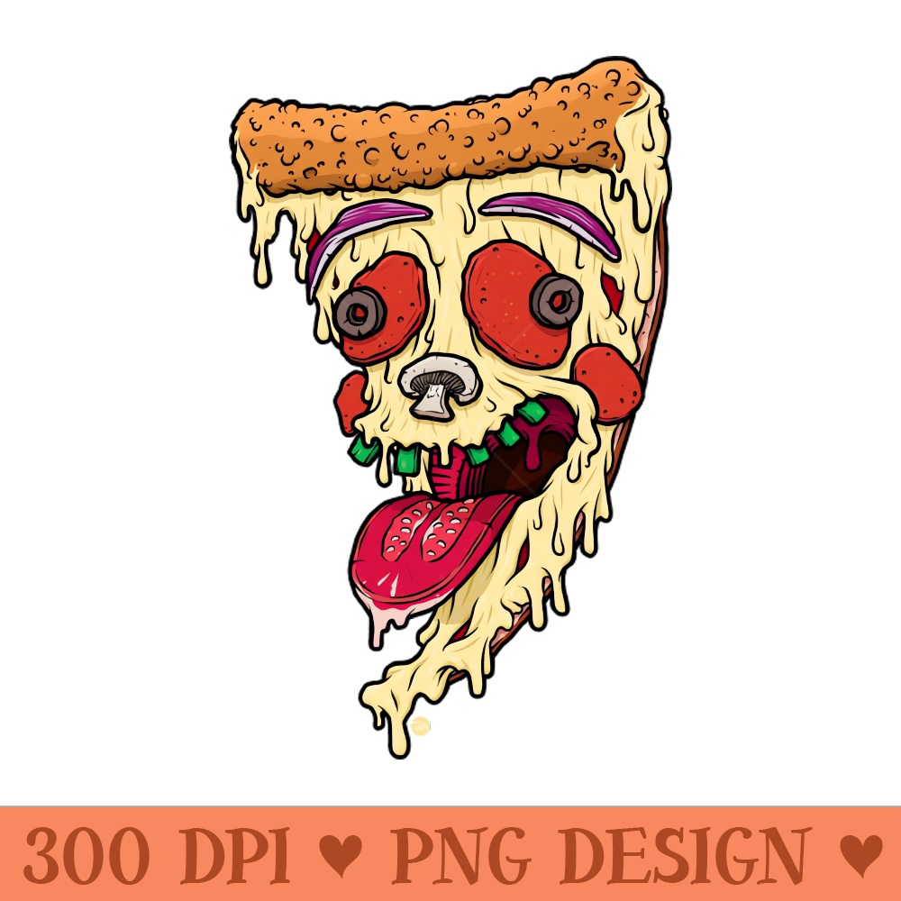 Pizza Slice - Digital PNG Download - Variety
