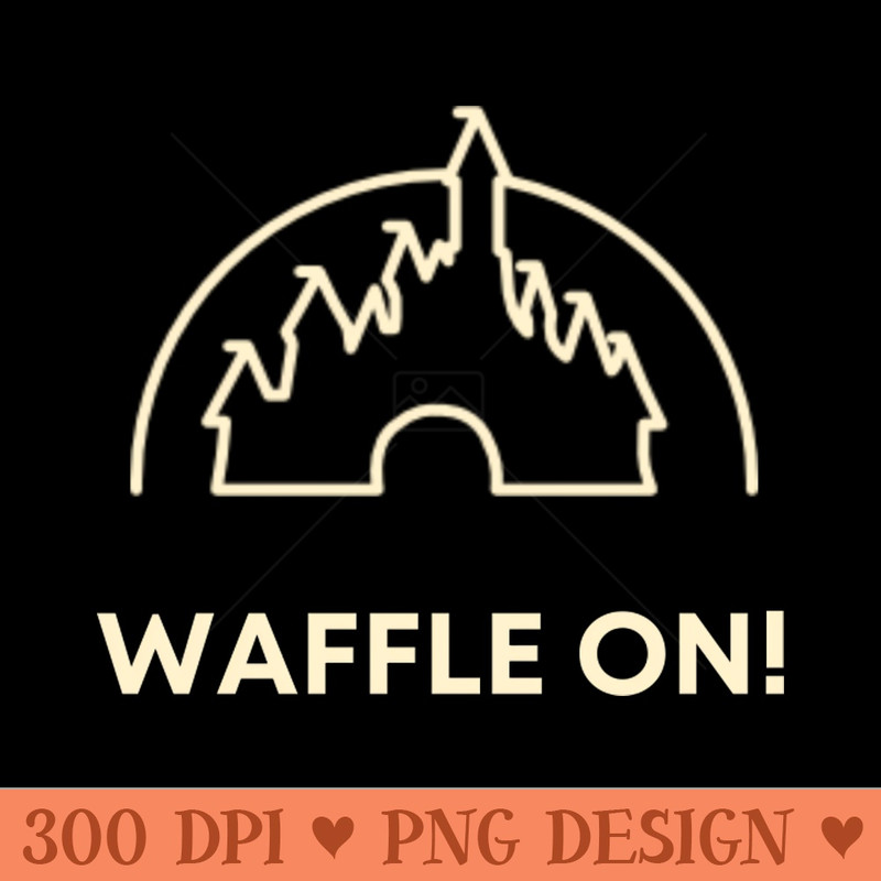 Magic Kingdom Waffle On! - PNG Image Downloads - Good Value