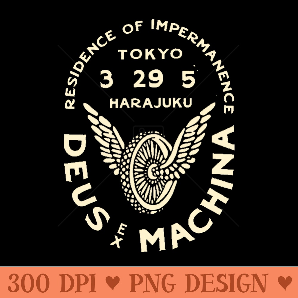Deus Ex Machina Tokyo - PNG Illustrations - Customer Support