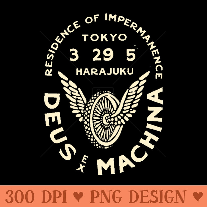 Deus Ex Machina Tokyo - PNG Illustrations - Customer Support