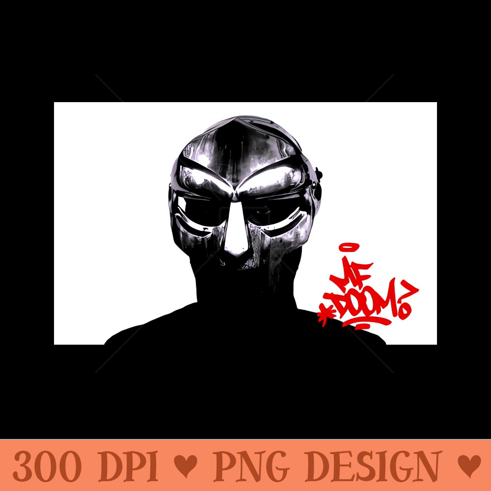 RIP MF DOOM - PNG Artwork - Popularity