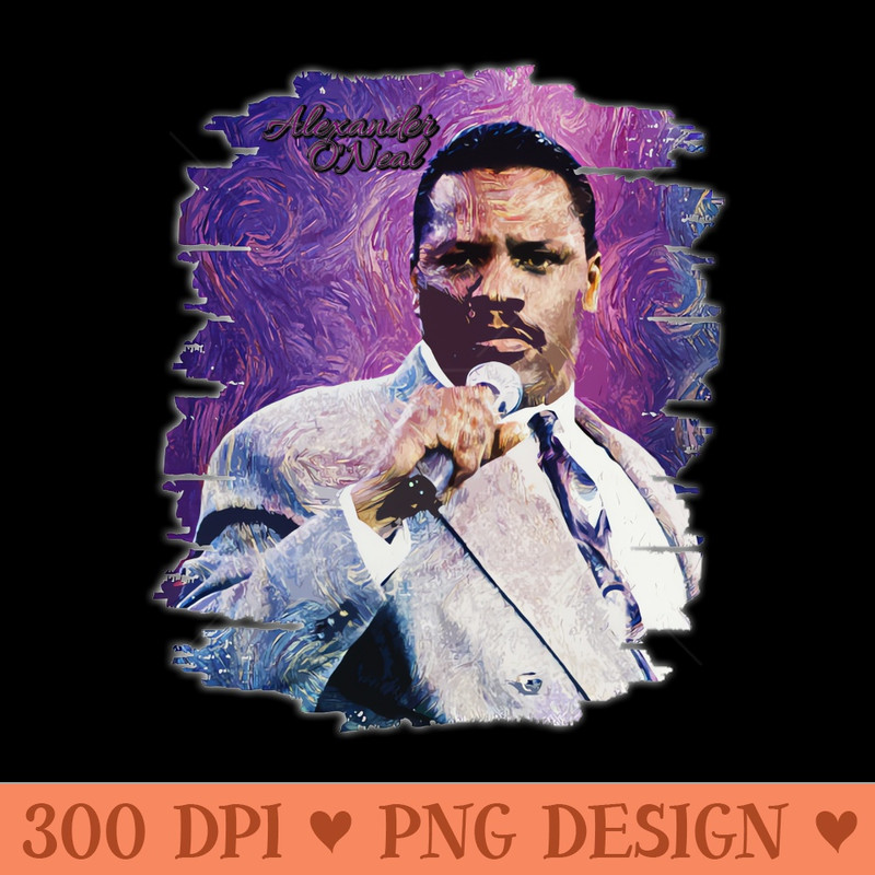 Alexander O'Neal - PNG Graphics - Unique