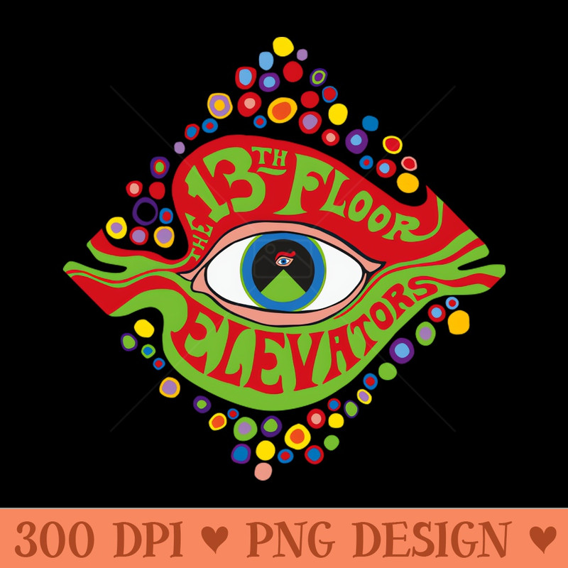 13th Floor Elevators - PNG Download Library - Popularity