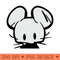 Hollow mouse - Sublimation PNG - Customer Support