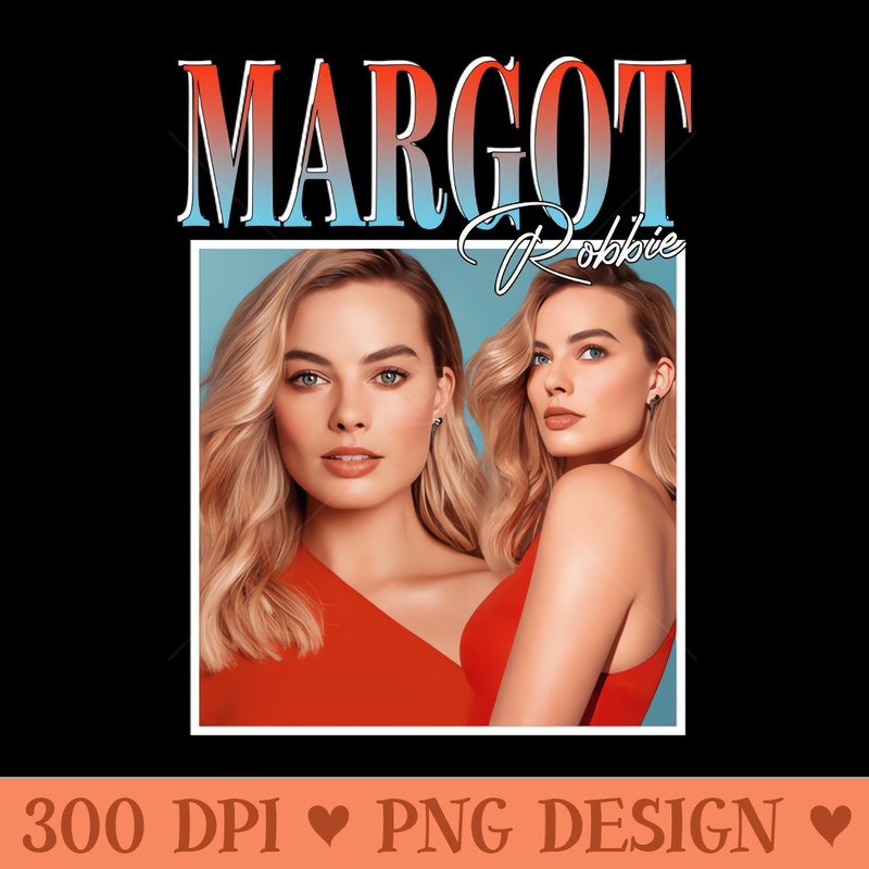 Margot Robbie - Digital PNG Art - Variety