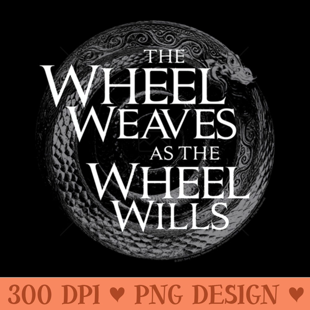 The Wheel Of Time The Wheel Weaves - PNG Downloadable Art - Good Value