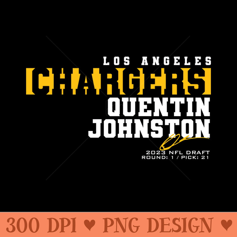 Quentin Johnston - Download PNG Graphics - Unique
