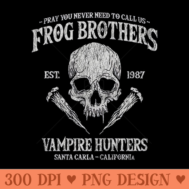 The Frog Brothers Vintage - Digital PNG Files - Variety