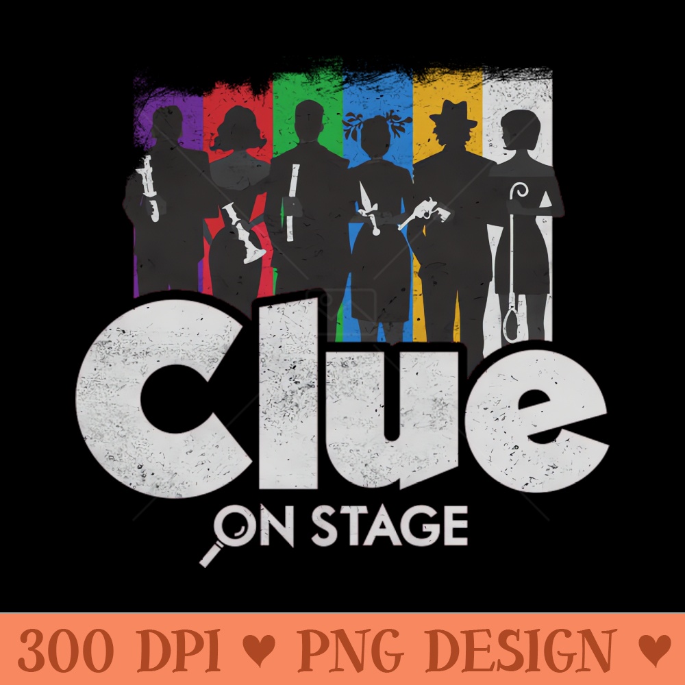clue-on-stage - PNG Download Library - Variety