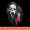 ghost face - Digital PNG Download - Unique