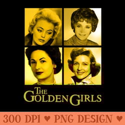 golden girls - before the golden year - digital png art