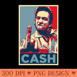 cash middle finger hope - png artwork