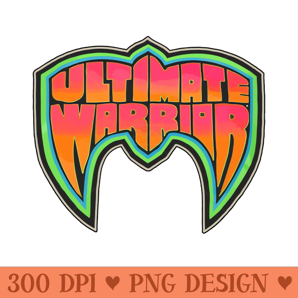 Ultimate Warrior Mask Pro Wrestling FanArt Tribute - PNG Download Bundle - Customer Support