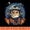 Space Pilot Cat Spacecat Astronaut - PNG Artwork - Customer Support