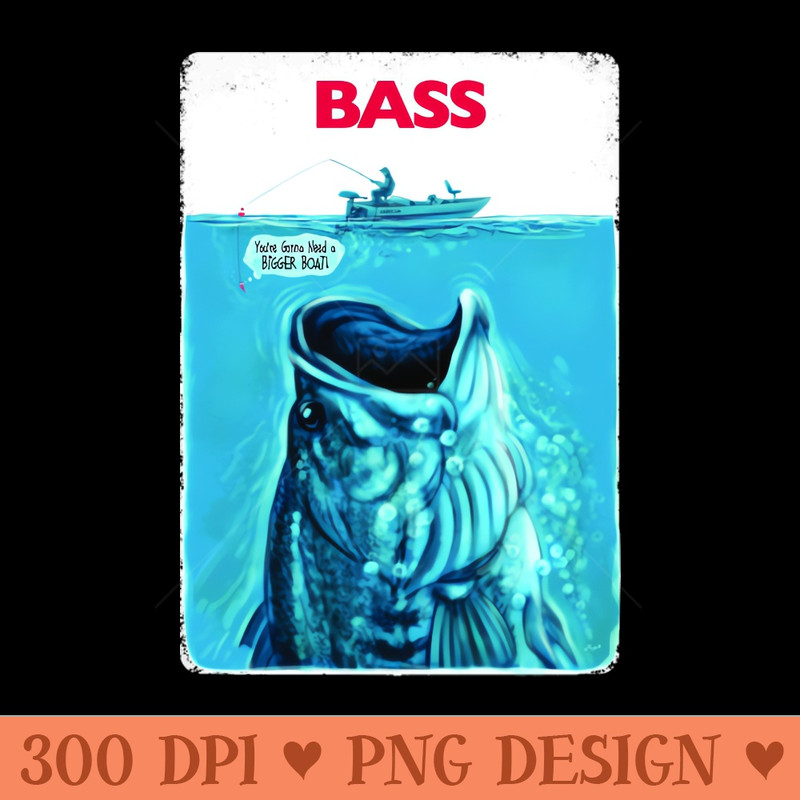 Bigger Bass Boat - PNG Design Downloads - Unique