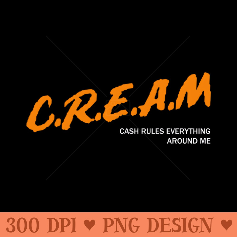 Cream - Digital PNG Download - Variety