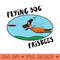 Flying Dog Frisbees - PNG Download Bundle - Professional Design
