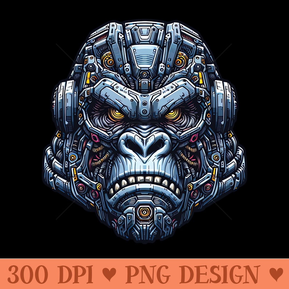 Mecha Apes S02 D20 - PNG Downloadable Resources - Popularity