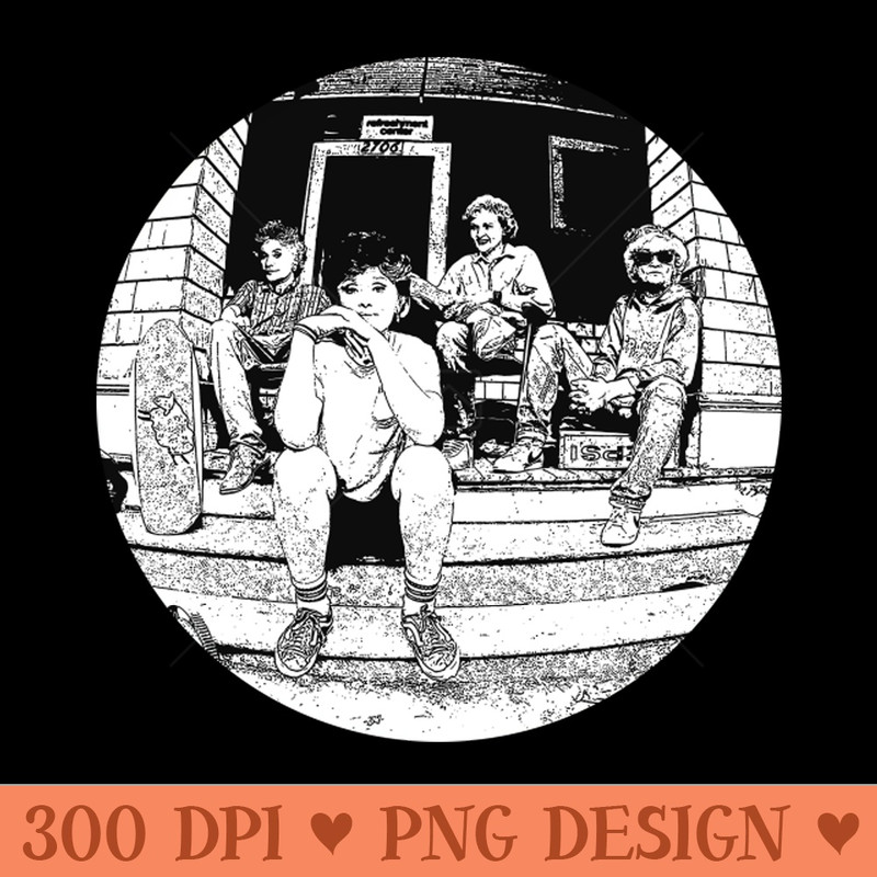 VINTAGE GOLDEN GIRLS THE BEST FRIENDS - PNG Download Library - Flexibility