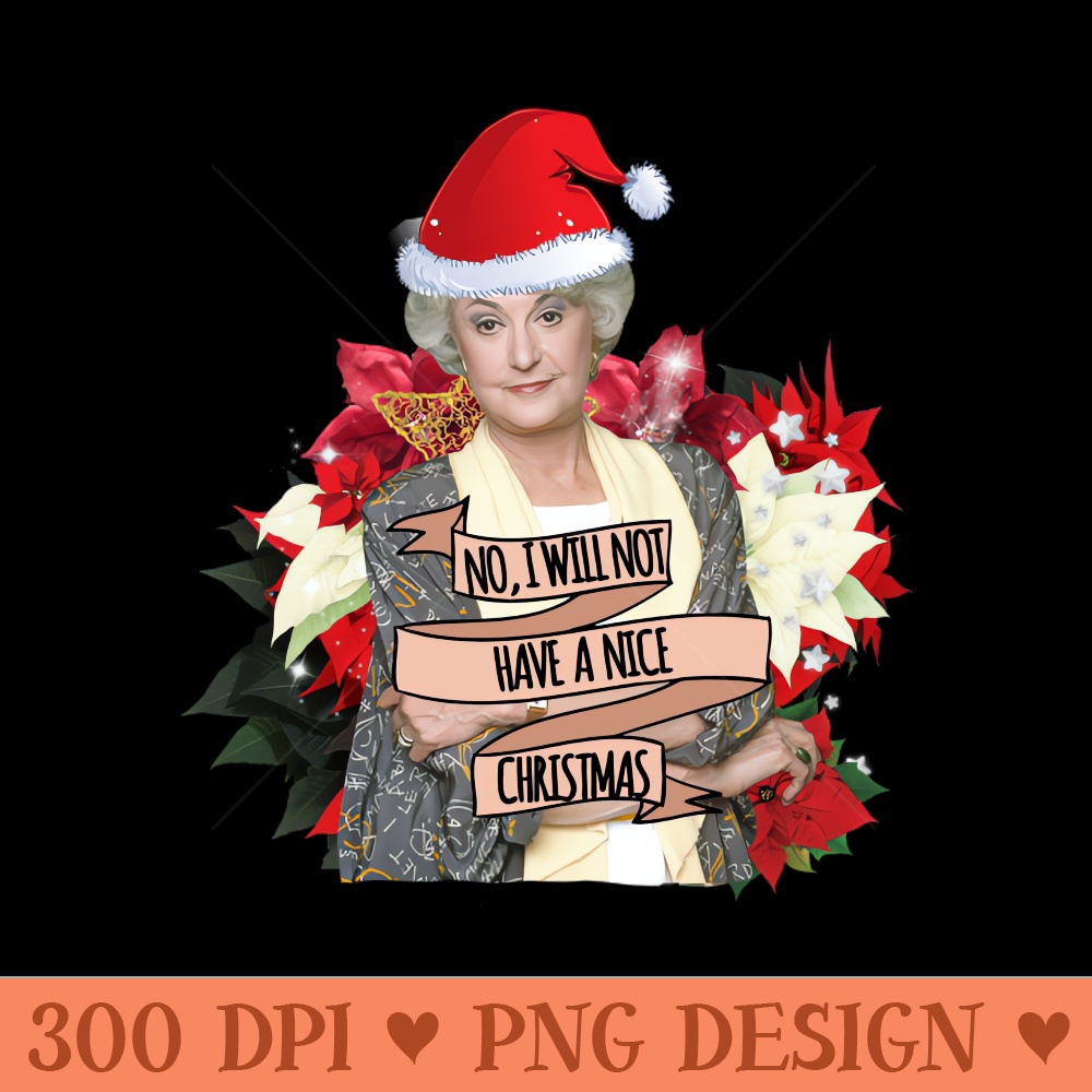 no. i will not have a nice christmas - PNG Download Library - Customer Support
