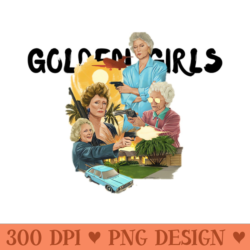Golden Girls - PNG Download - Customer Support