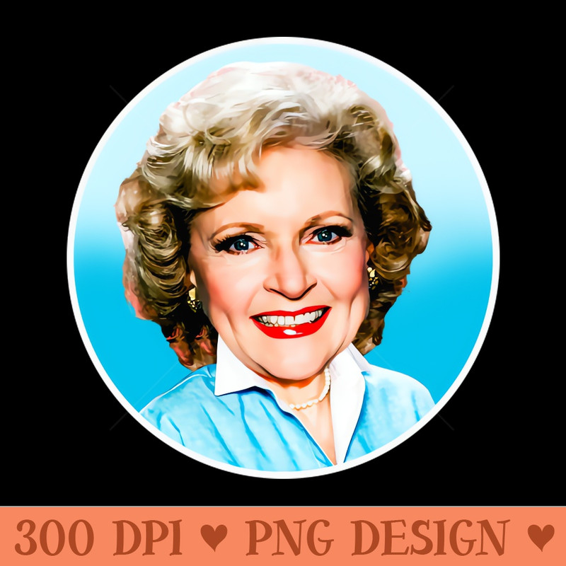 BETTY WHITE - High-Quality PNG Download - Good Value