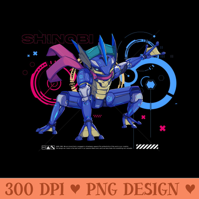 Mecha shinobi - PNG Downloadable Resources - Latest Updates