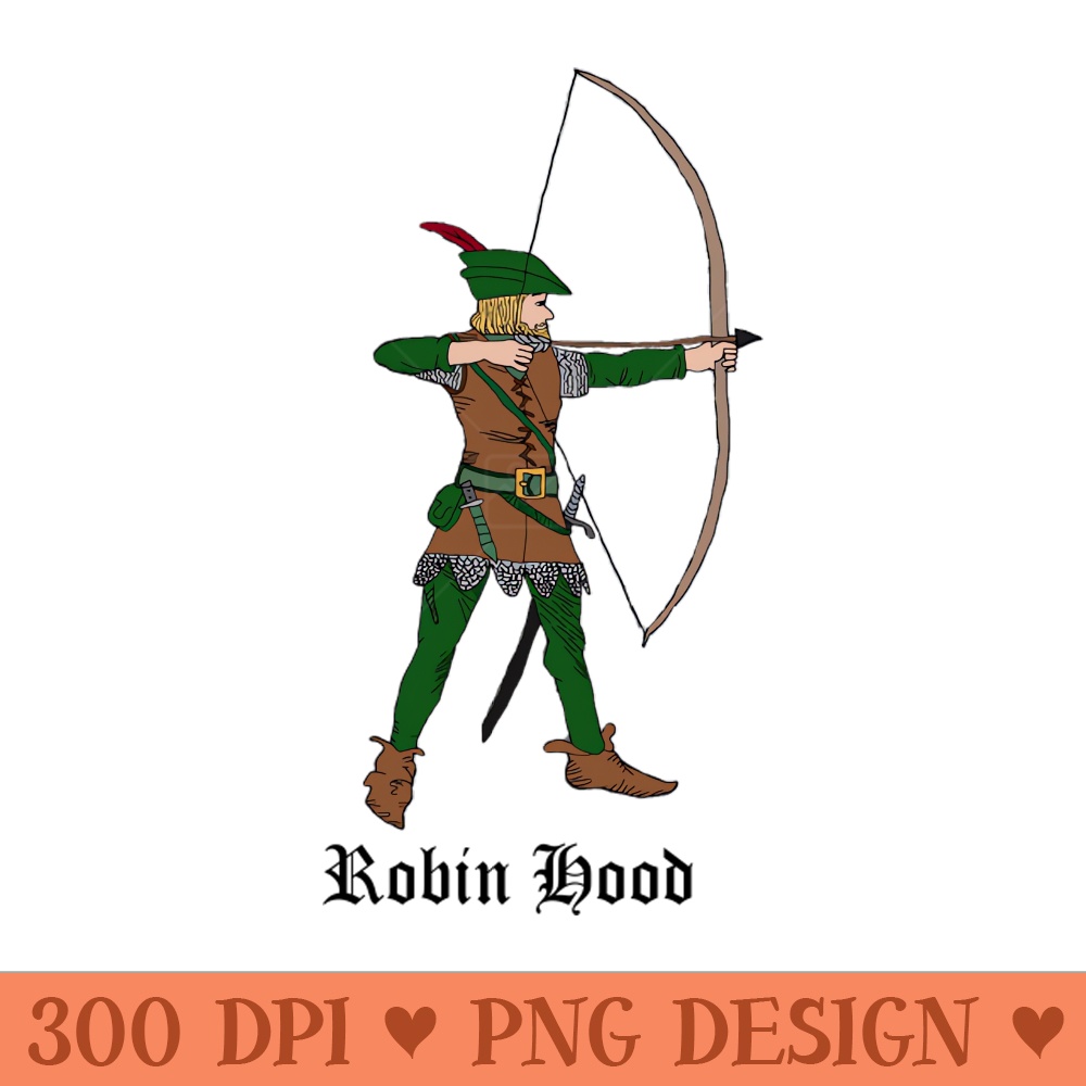 Robin Hood shooting arrow - Transparent PNG - Popularity