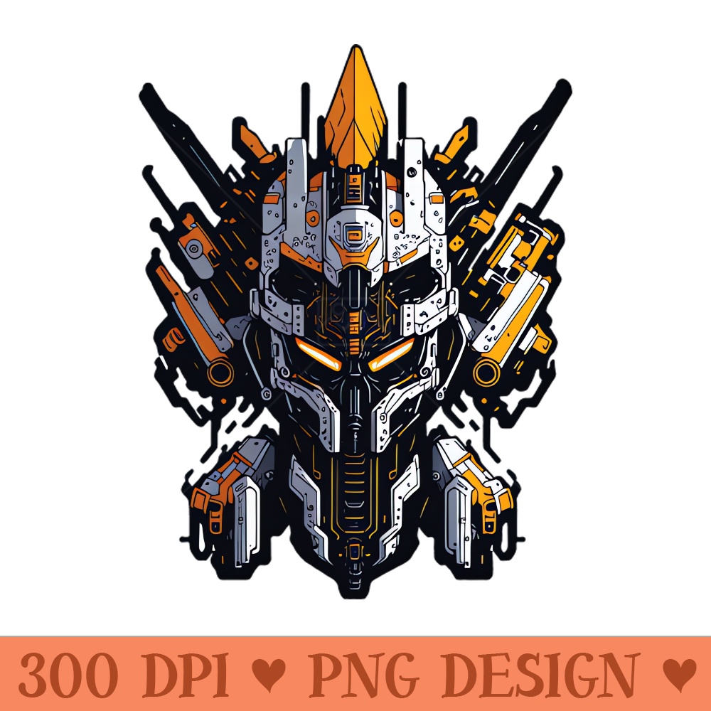 Mecha Skull S01 D73 - PNG Designs - Popularity