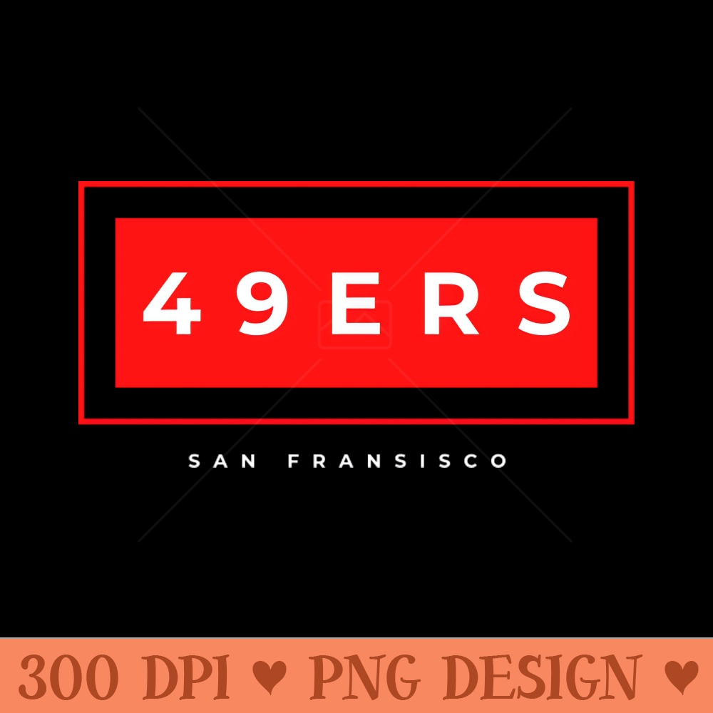 Bang Bang 9er Gang , 49 ers graphic design - PNG Downloadable Art - Good Value