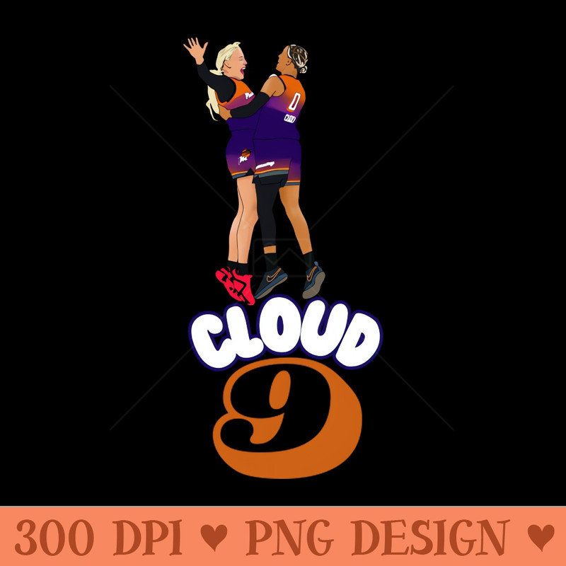 Cloud 9 Sophie Cunningham Natasha Cloud Phoenix Womens Basketball Minimalist - PNG Download Pack - Popularity