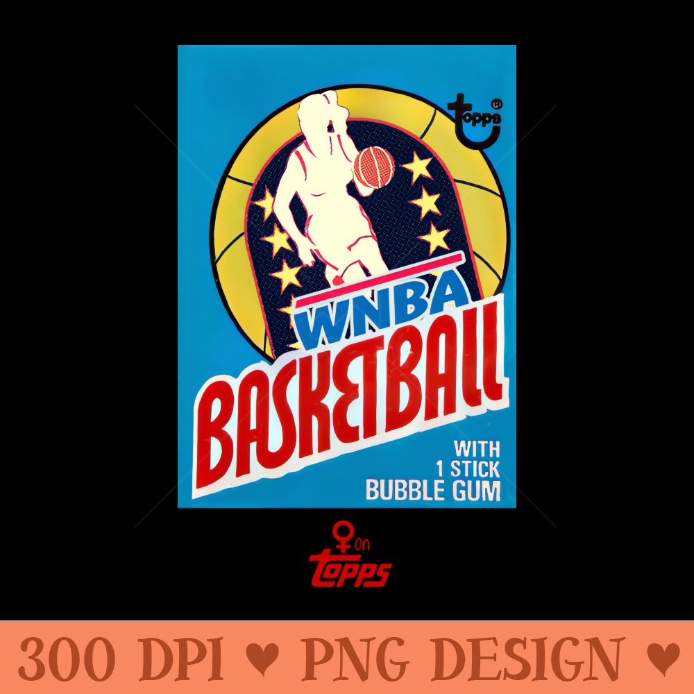 Topps Retro WNBA Design - Vector PNG Download - Latest Updates