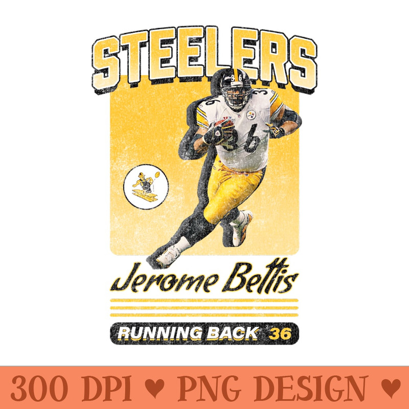 Jerome Bettis - High Quality PNG - Good Value