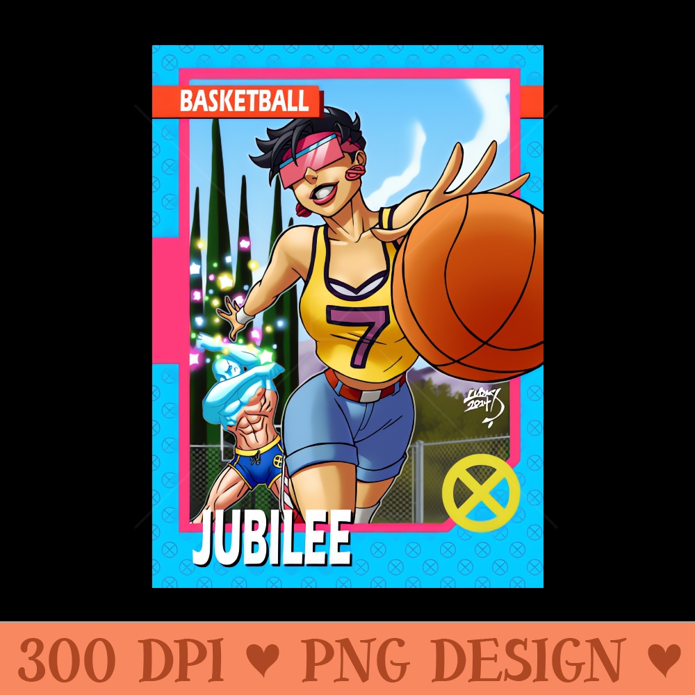 Jubes97 Basketball Card - Premium PNG Downloads - High Quality 300 DPI