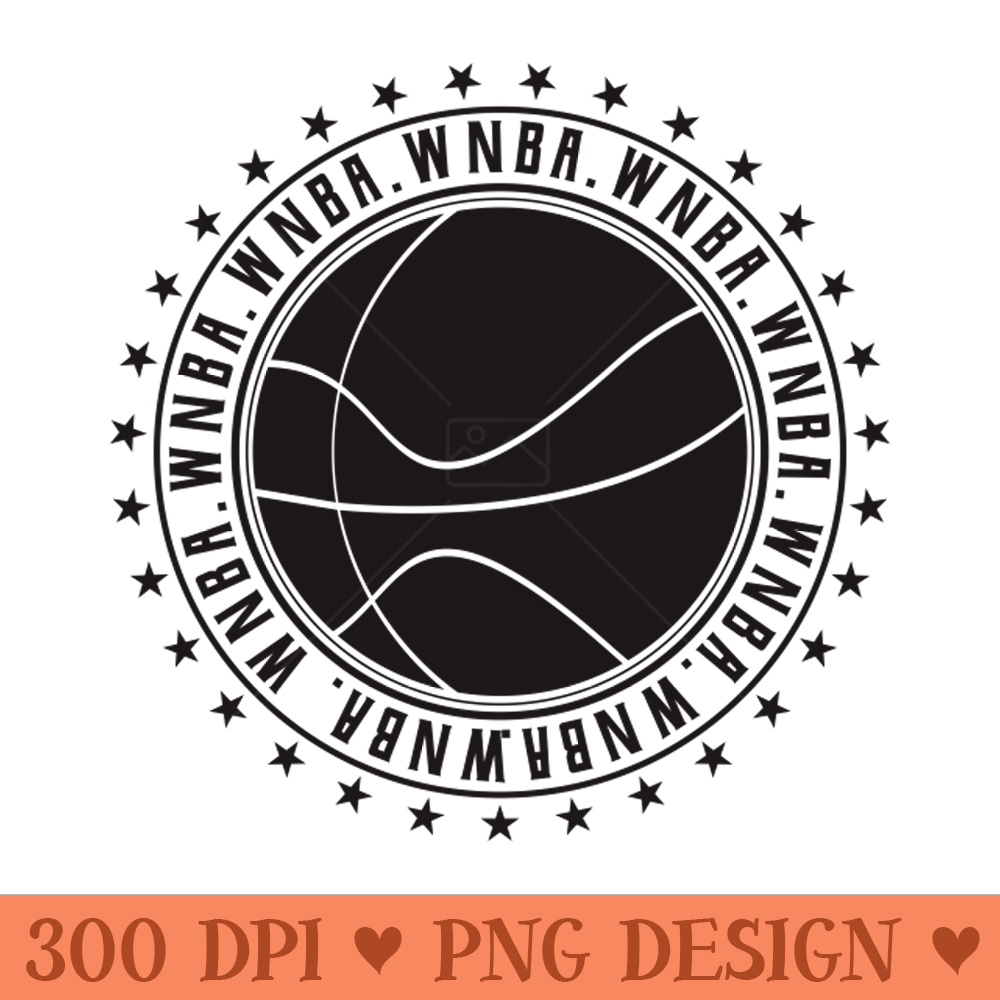 WNBA Circle black Logo type V7 - Free PNG Downloads - Flexibility
