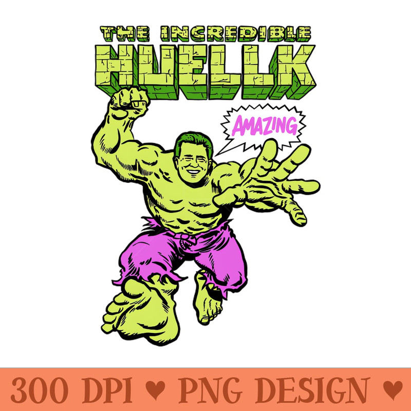 The Incredible Huellk - PNG File Download - Flexibility
