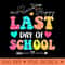 Happy Last Day Of School, Rock The Test, Staar Day, End Of School, Class Dismissed, I Love You All - PNG Clipart - Convenience