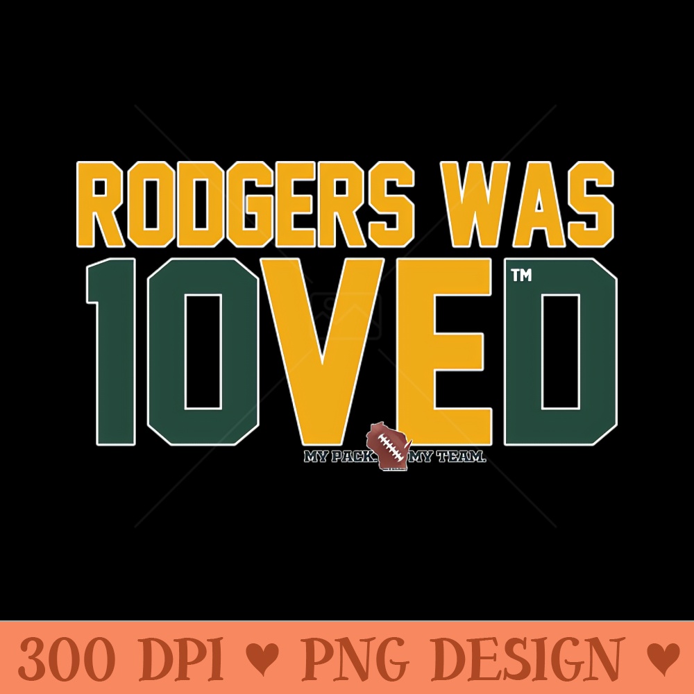 RODGERS WAS 10VED - PNG Download Website - Popularity