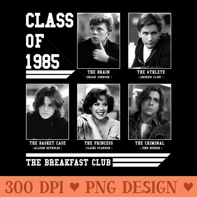 Breakfast Club Class - PNG Download Library - Variety