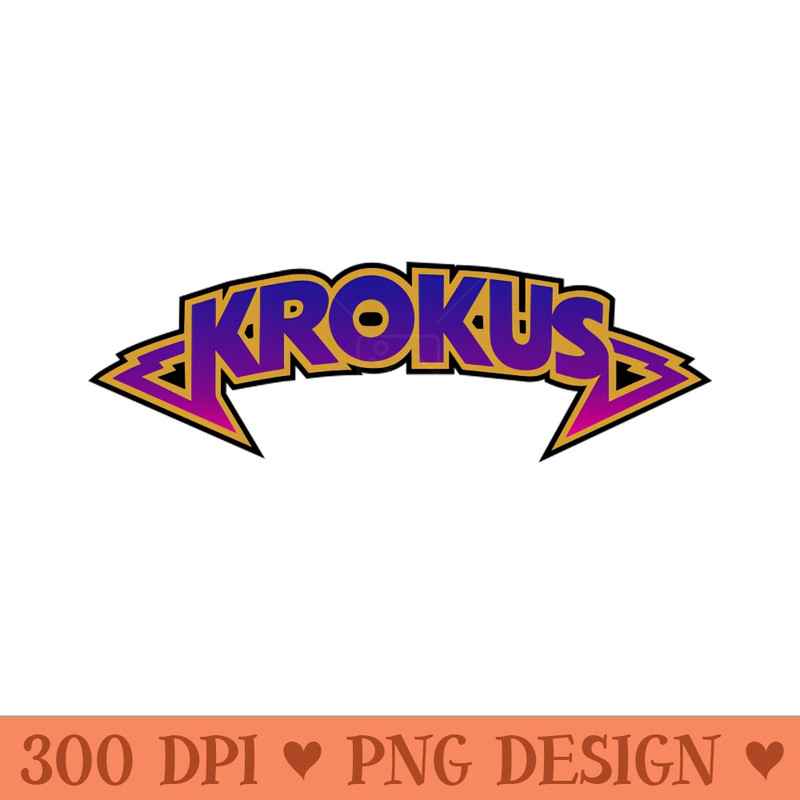 Krokus Logo - Sublimation PNG - Popularity