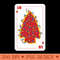 Chiefs Christmas, Playing Card Number - PNG Download Pack - High Quality 300 DPI
