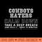 Cowboys Haters Calm Down - PNG Artwork - Flexibility