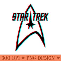 star trek 3d glasses - png download library