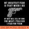 Hilarious Gun Fear Dont Undervalue My Arsenal - PNG Download Store - Good Value