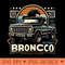 Retro Bronco - Sublimation PNG Designs - Latest Updates