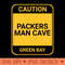 PACKERS MAN CAVE - PNG Graphics - Professional Design